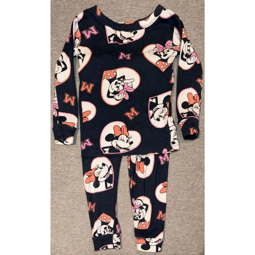 Disney Junior Minnie Mouse pajamas size 3T